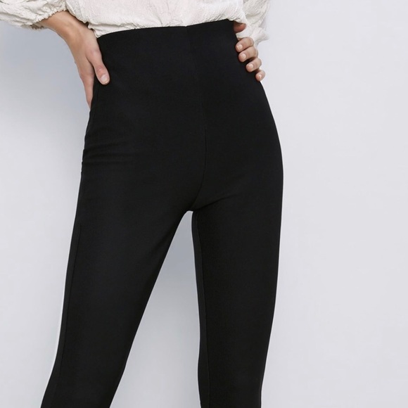ZARA Ottoman Leggings - Picture 2 of 4